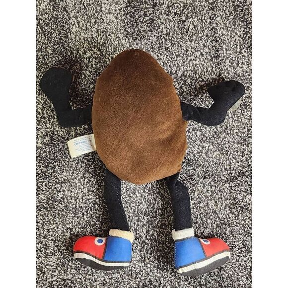 1987 California Raisin Plush Toy Window Hanger #A6 - Picture 4 of 6